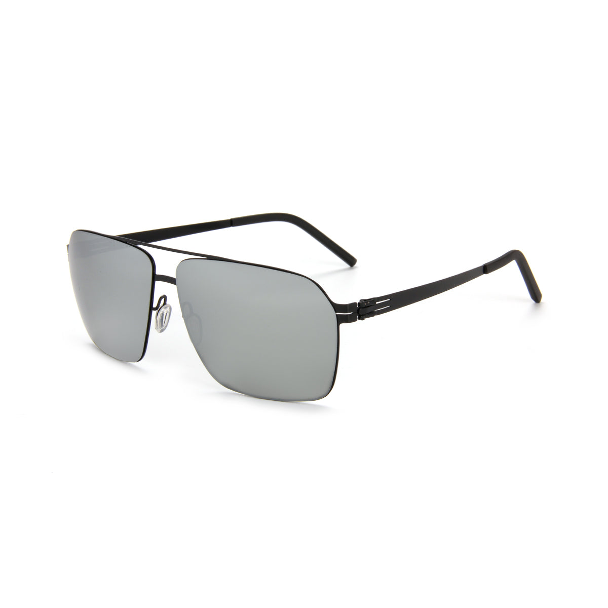 BLACK/SILVER
