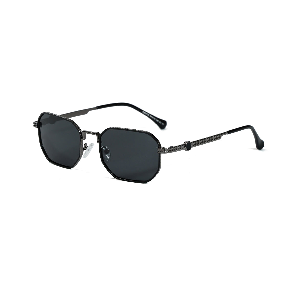 BLACK/GUN/GREY LENS