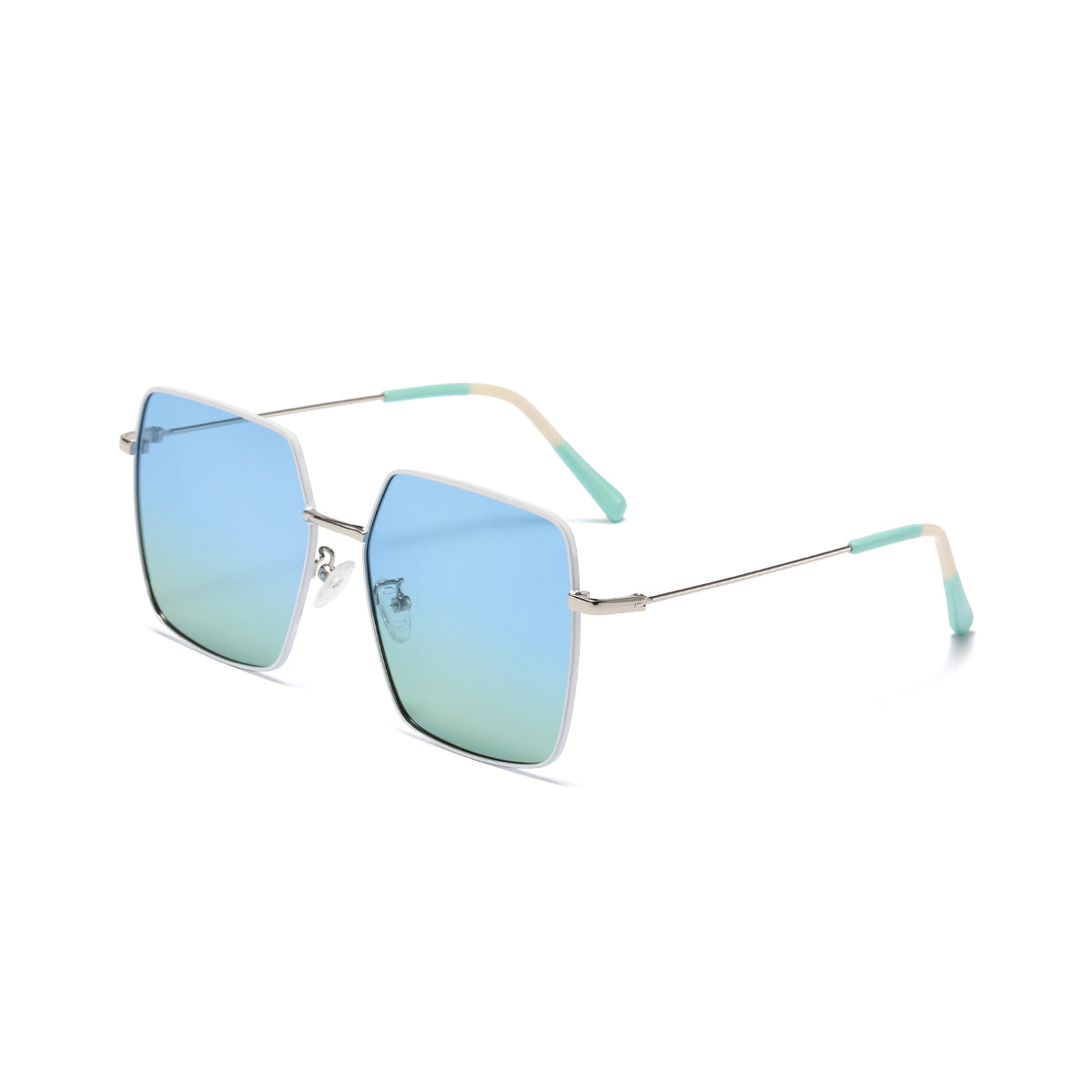 SILVER/BLUE/GREEN