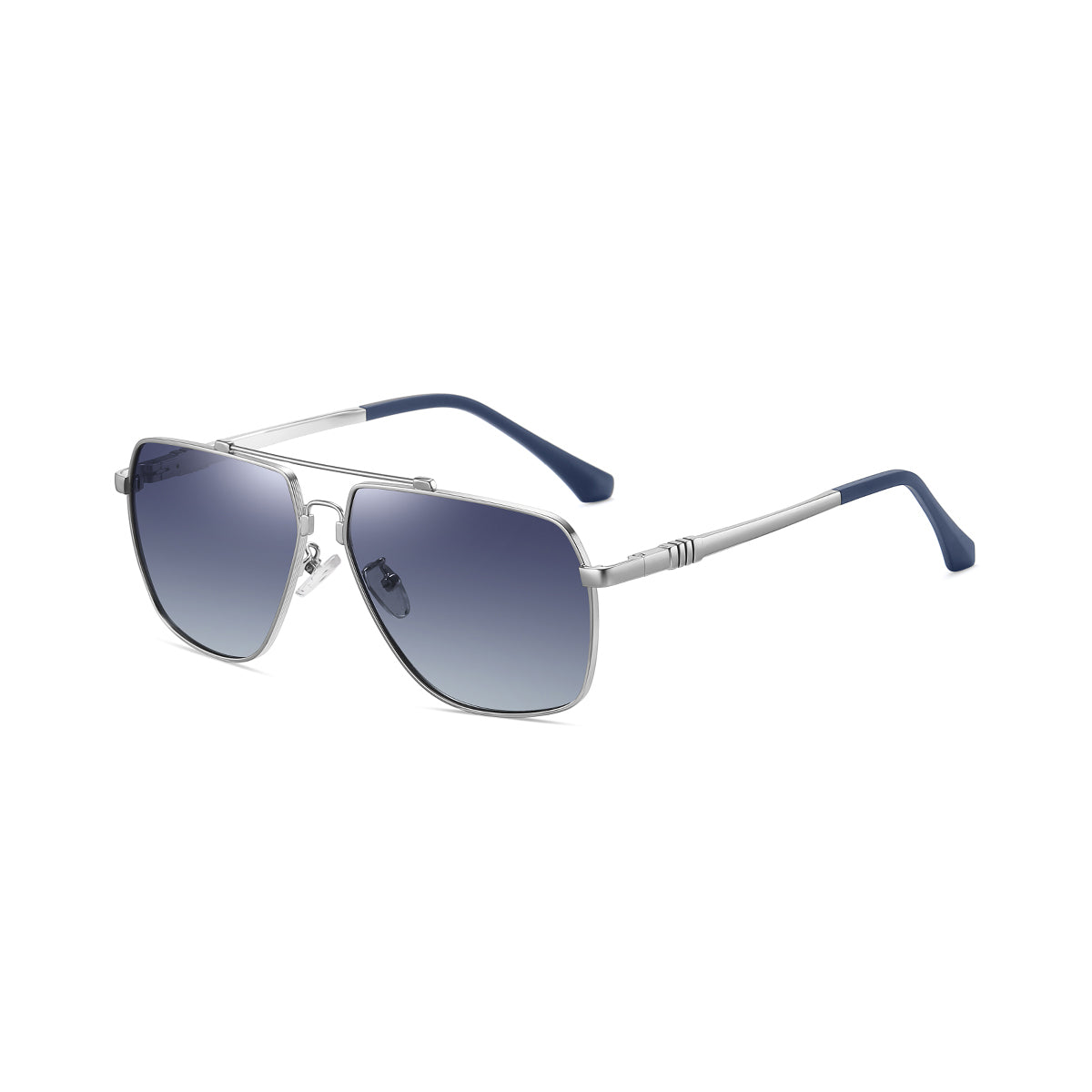 SILVER/DC.BLUE