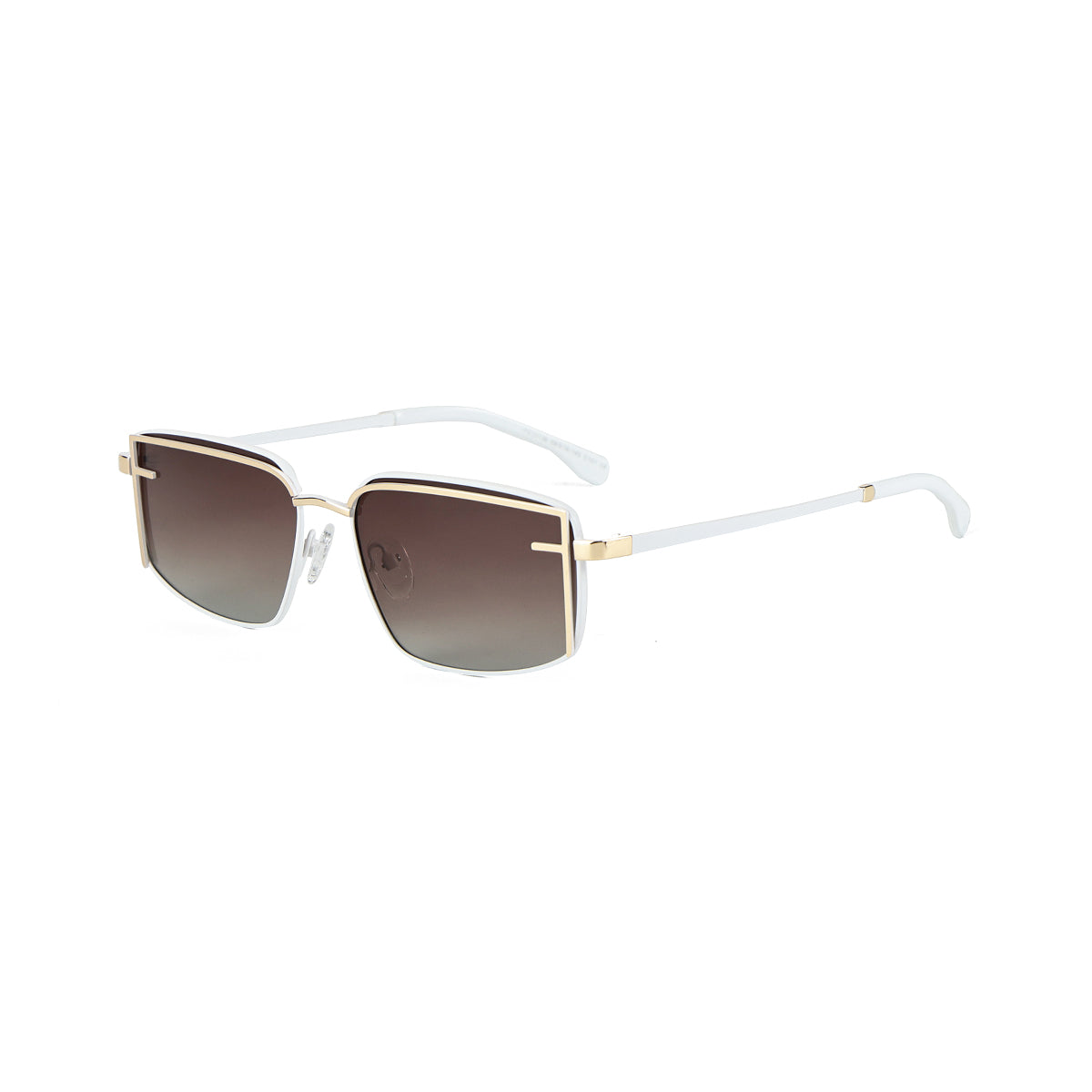 WHITE/GOLD/DC.BROWN LENS