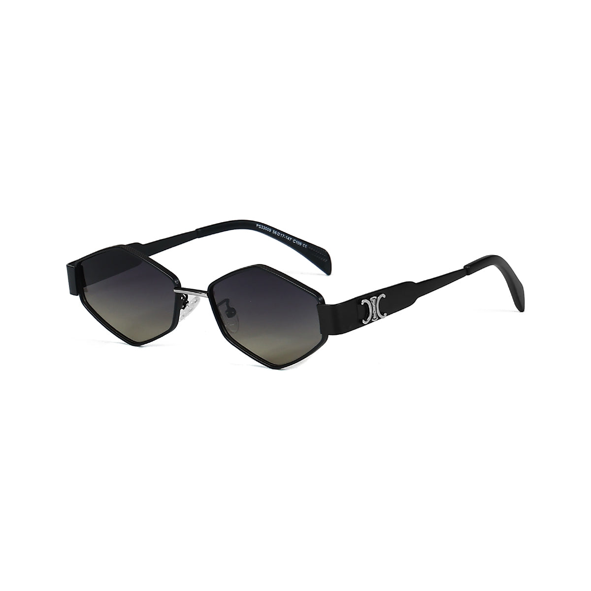 BLACK/GREEN DC.GREY LENS