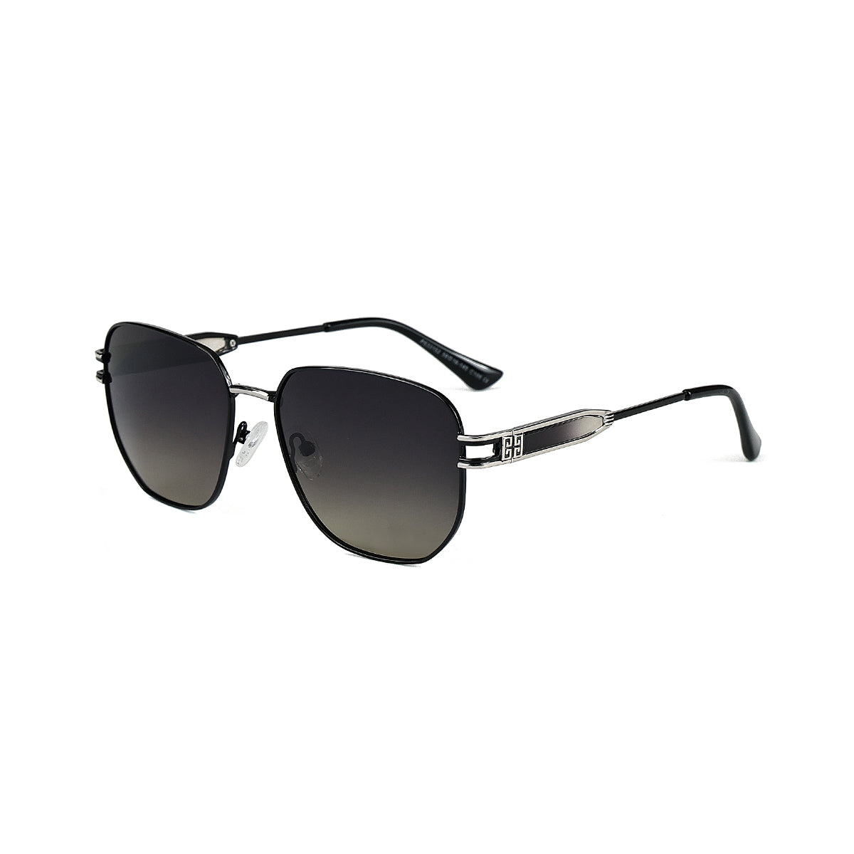 BLACK/SILVER/GREEN DC.GREY LENS