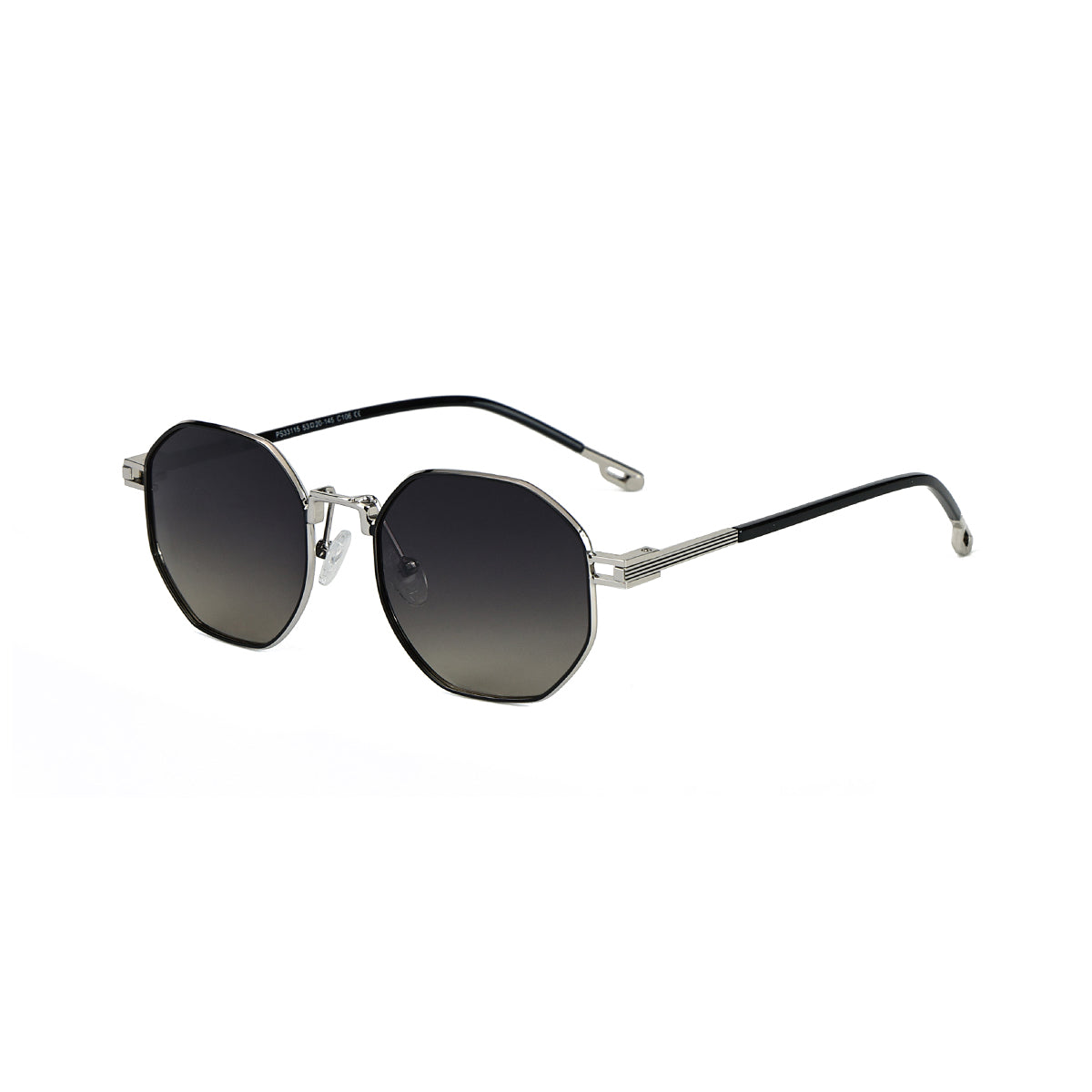 SILVER/GREEN DC.GREY LENS