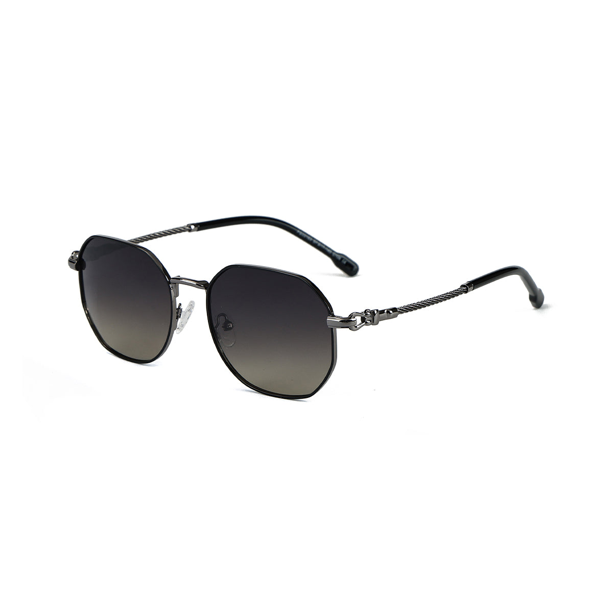BLACK/GUN/GREEN DC.GREY LENS