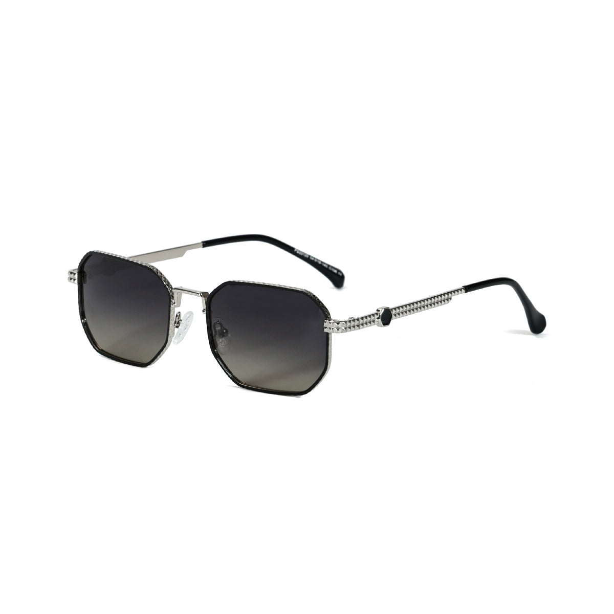 BLACK/SILVER/GREEN DC.GREY LENS