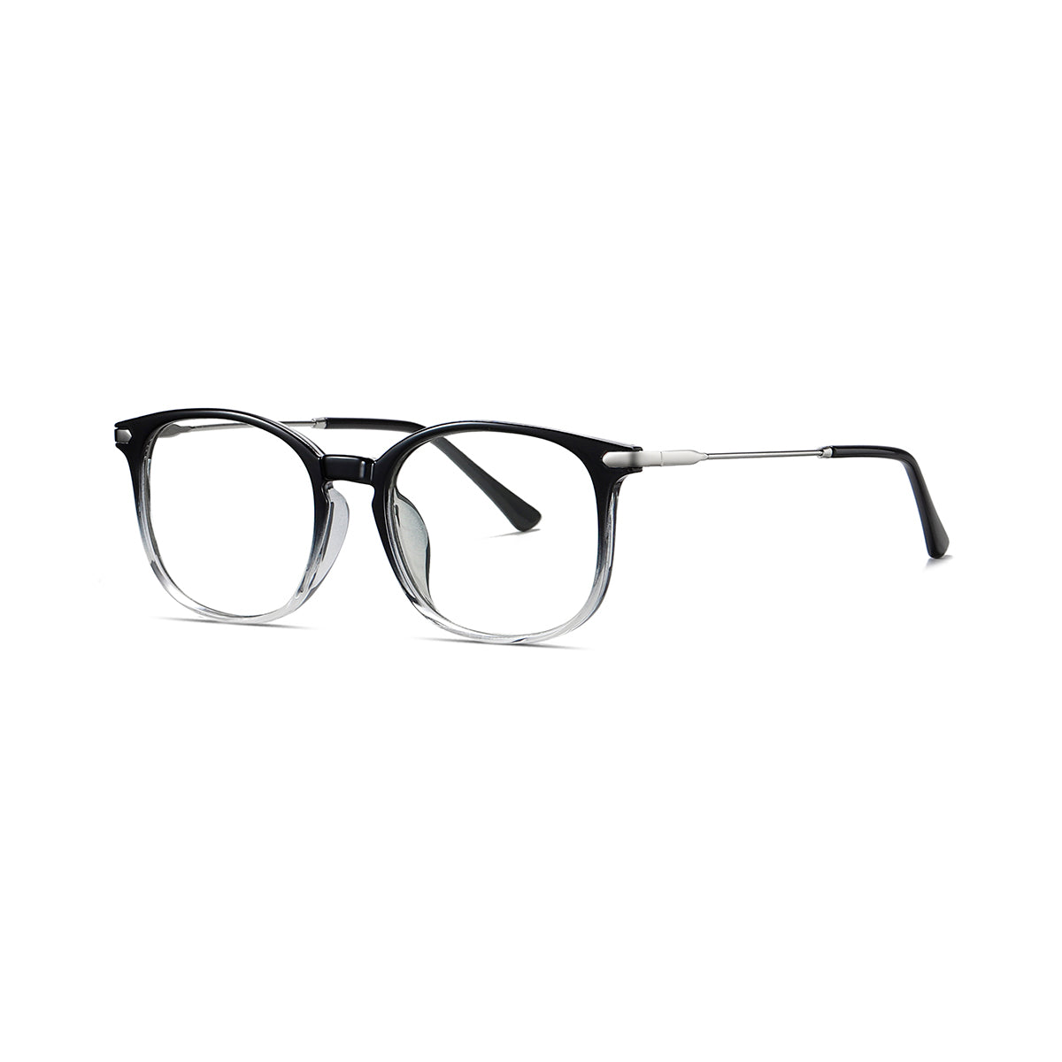 BLACK/TRANSPARENT