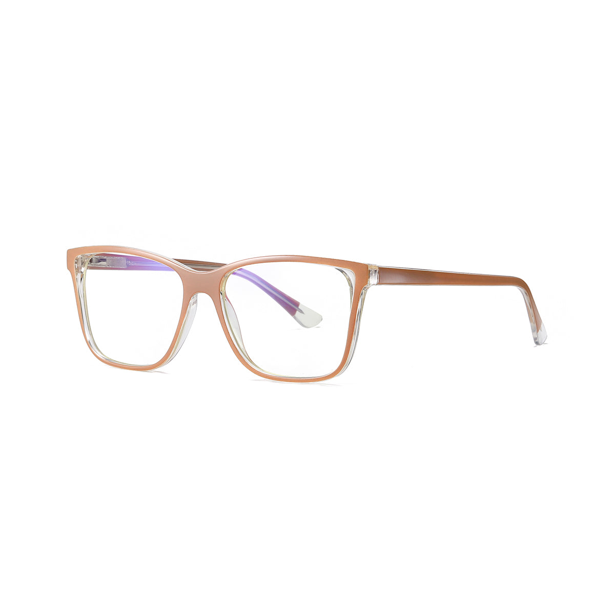 BROWN/TRANSPARENT