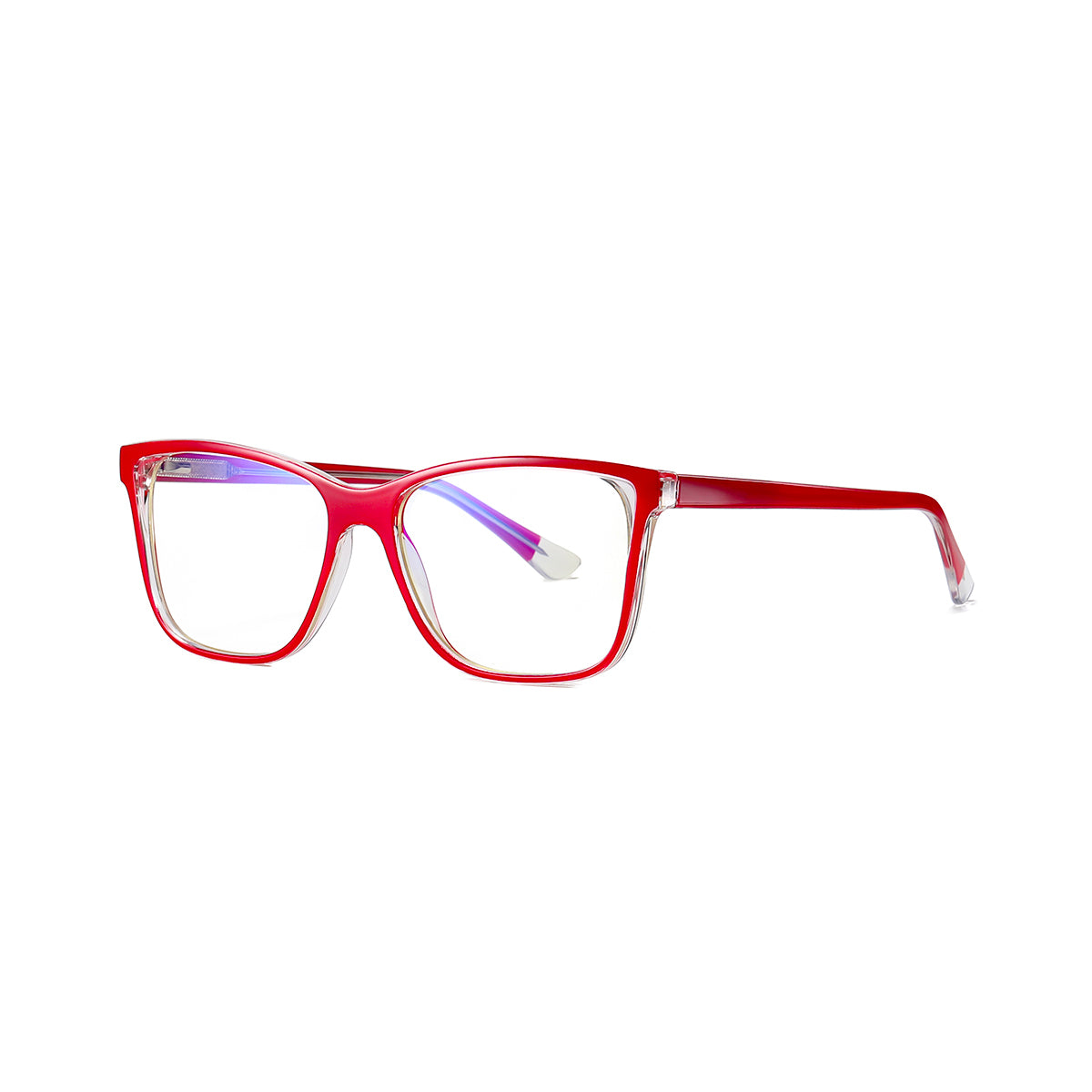 WINE RED/TRANSPARENT