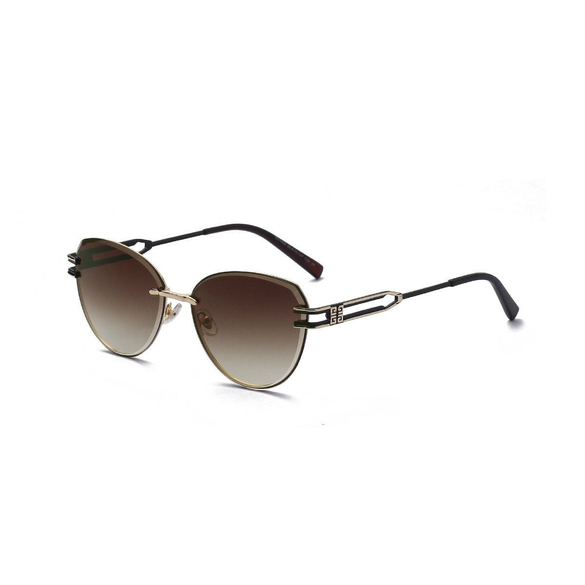 DC.RED BROWN LENS