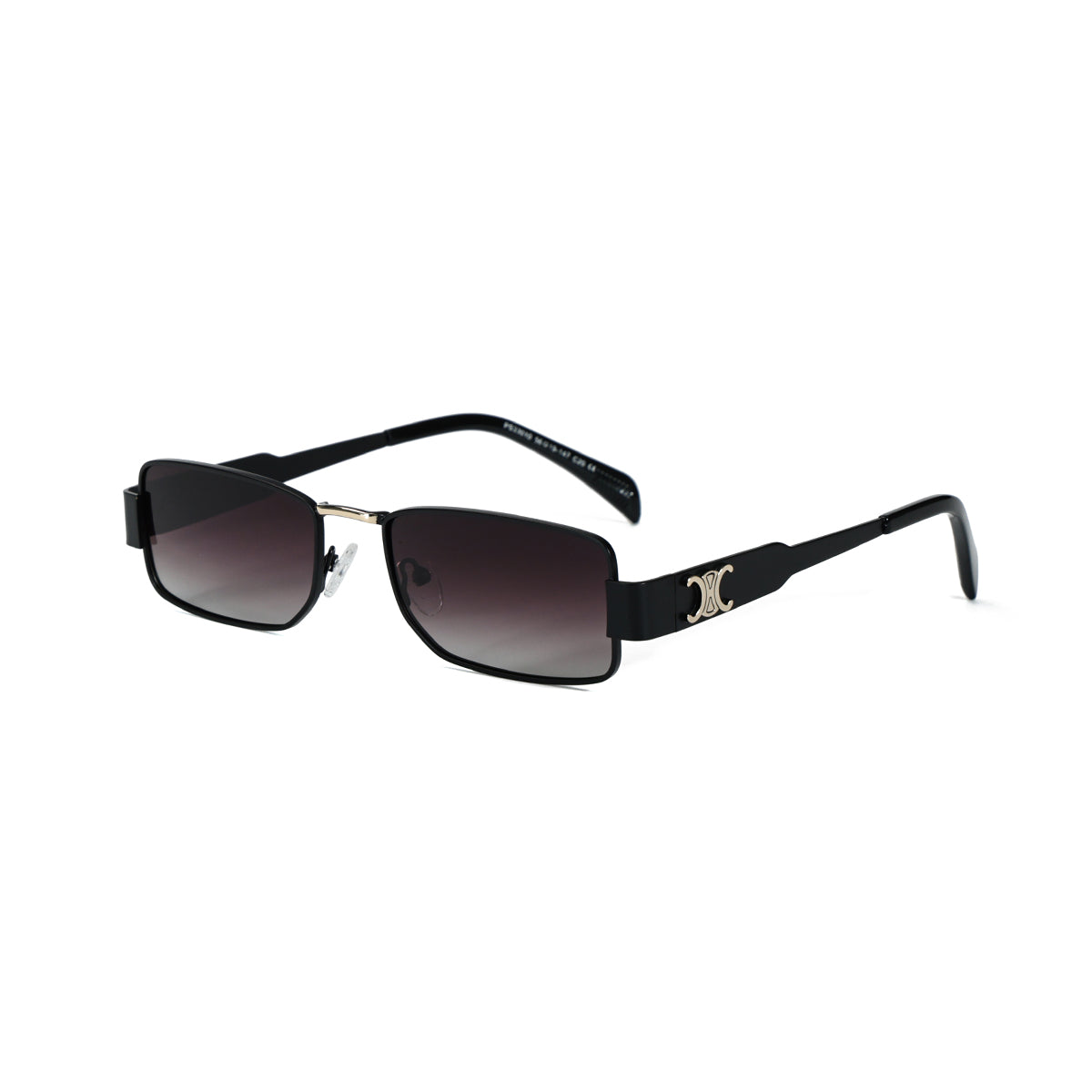 BLACK/DC.RED LENS