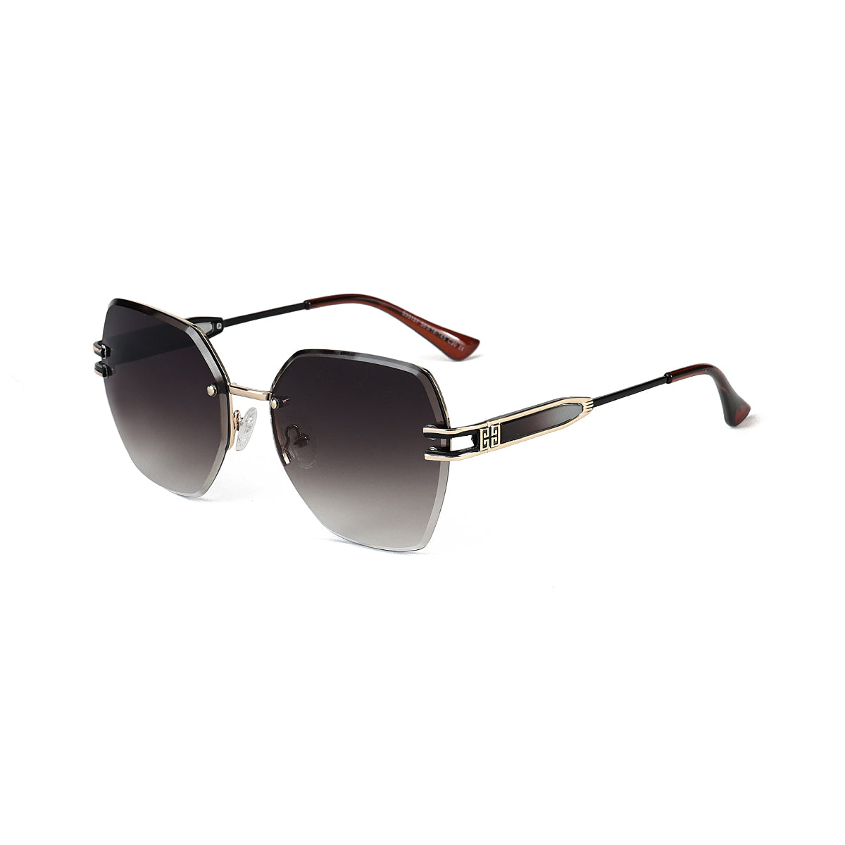DC.RED BROWN LENS