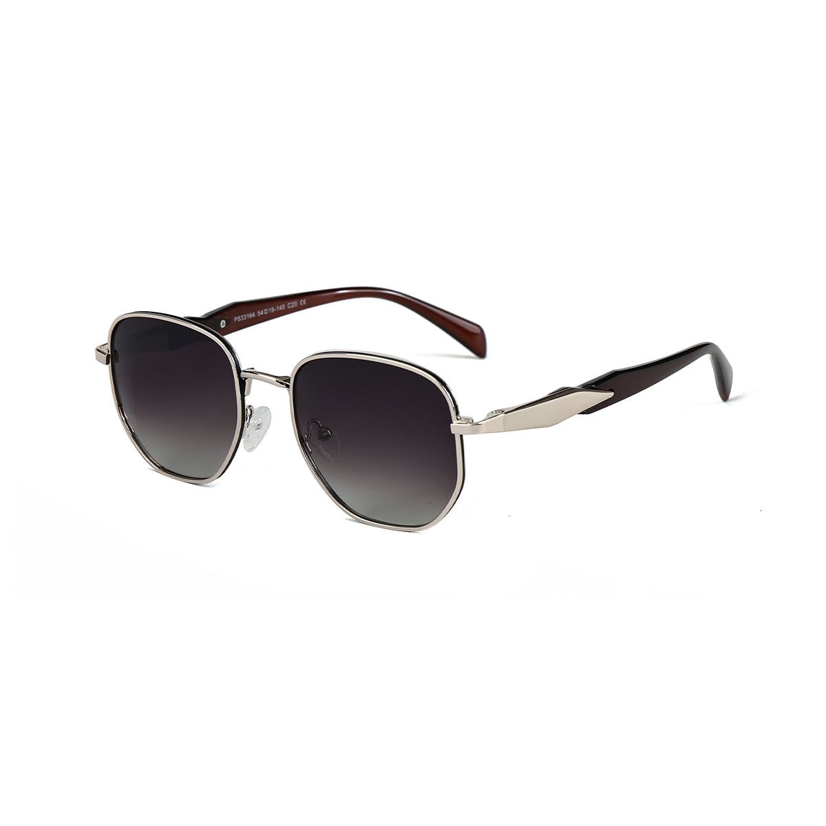 BROWN/GOLD/DC.RED GREY LENS