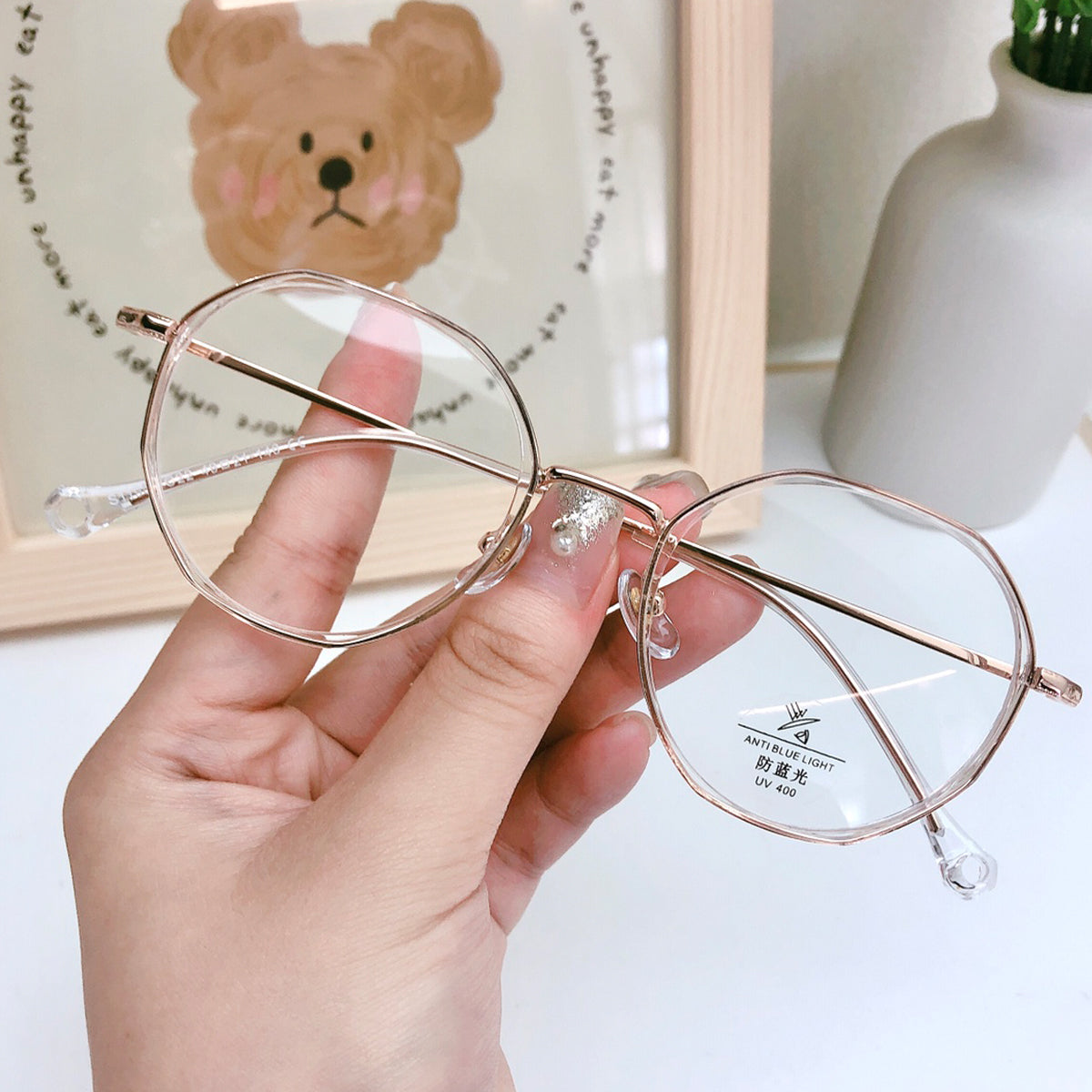 TRANSPARENT/R.GOLD