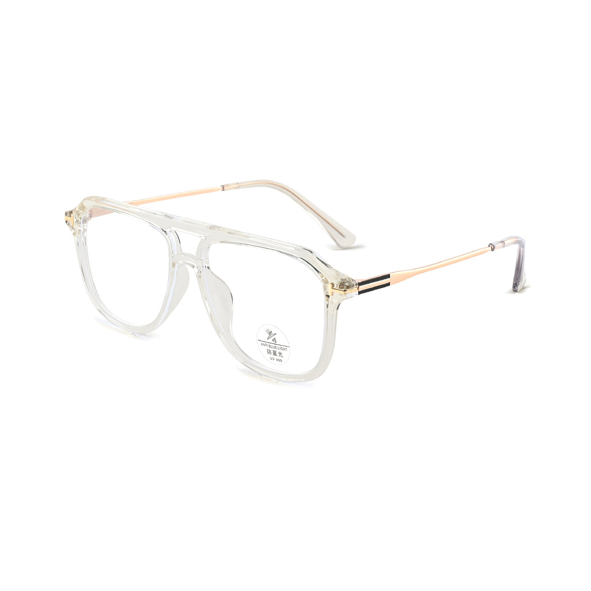 TRANSPARENT/GOLD