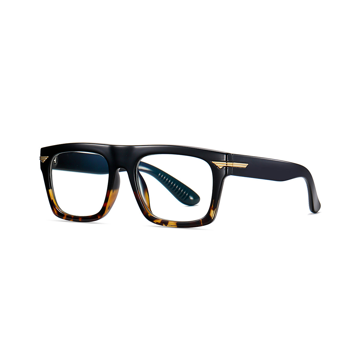 BLACK/DEMI BROWN