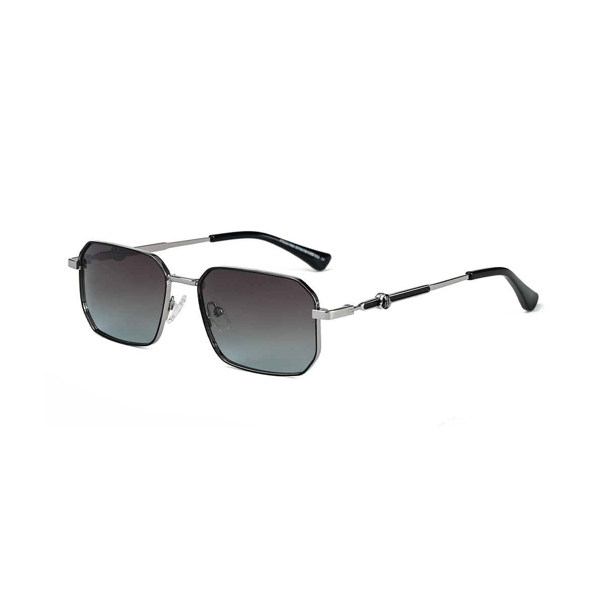 BLACK/SILVER/BLUE DC.BROWN LENS