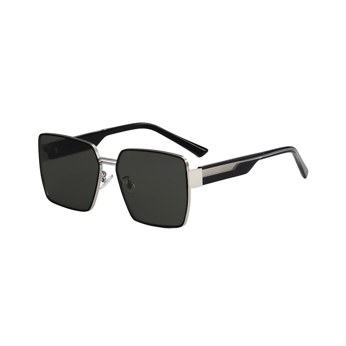 BLACK/SILVER