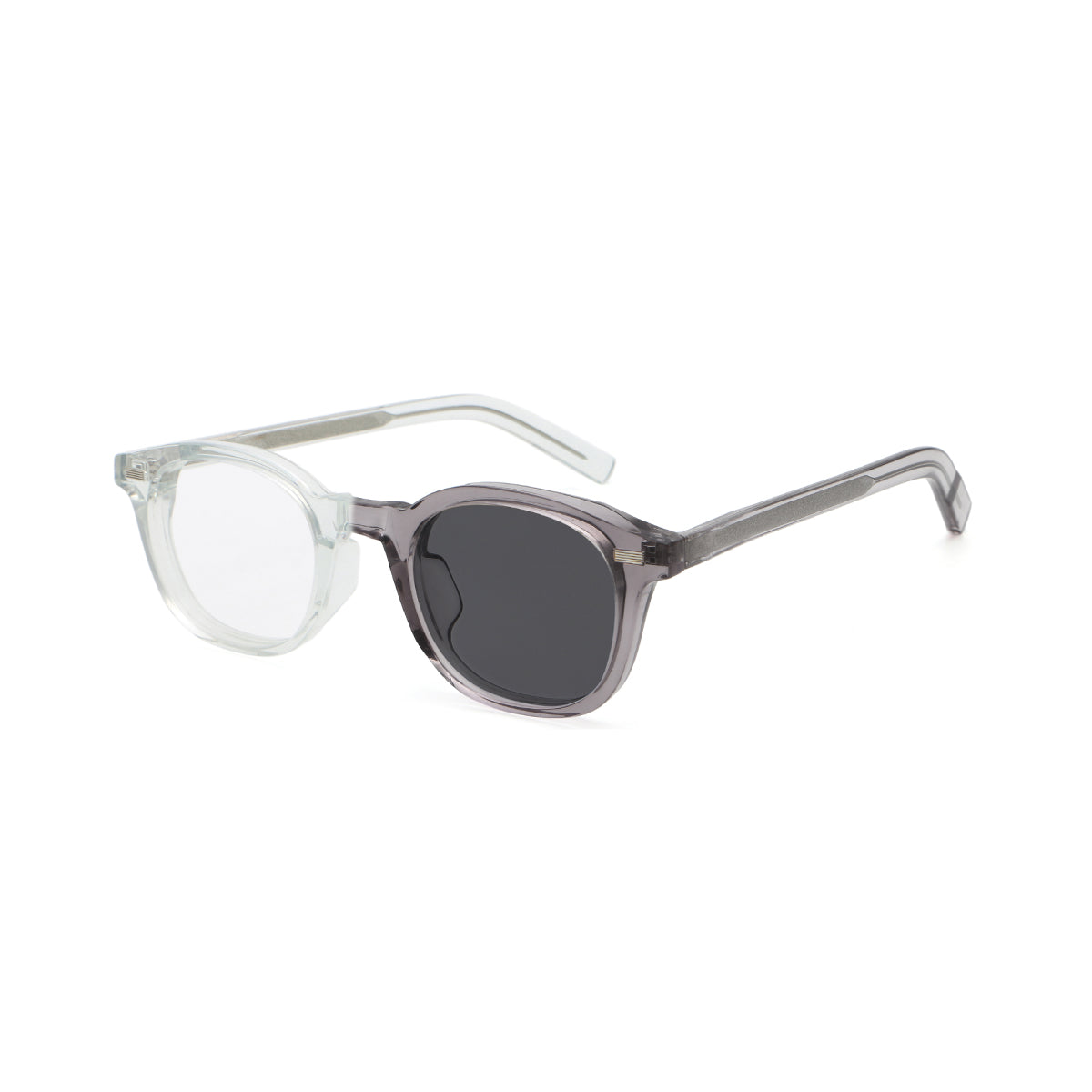 TRANSPARENTL.GREY PURPLE