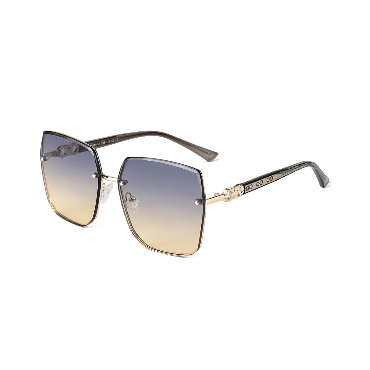 GOLD/YELLOW DC BLUE LENS