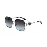 BLACK/SILVER/BLUE DC.BROWN LENS