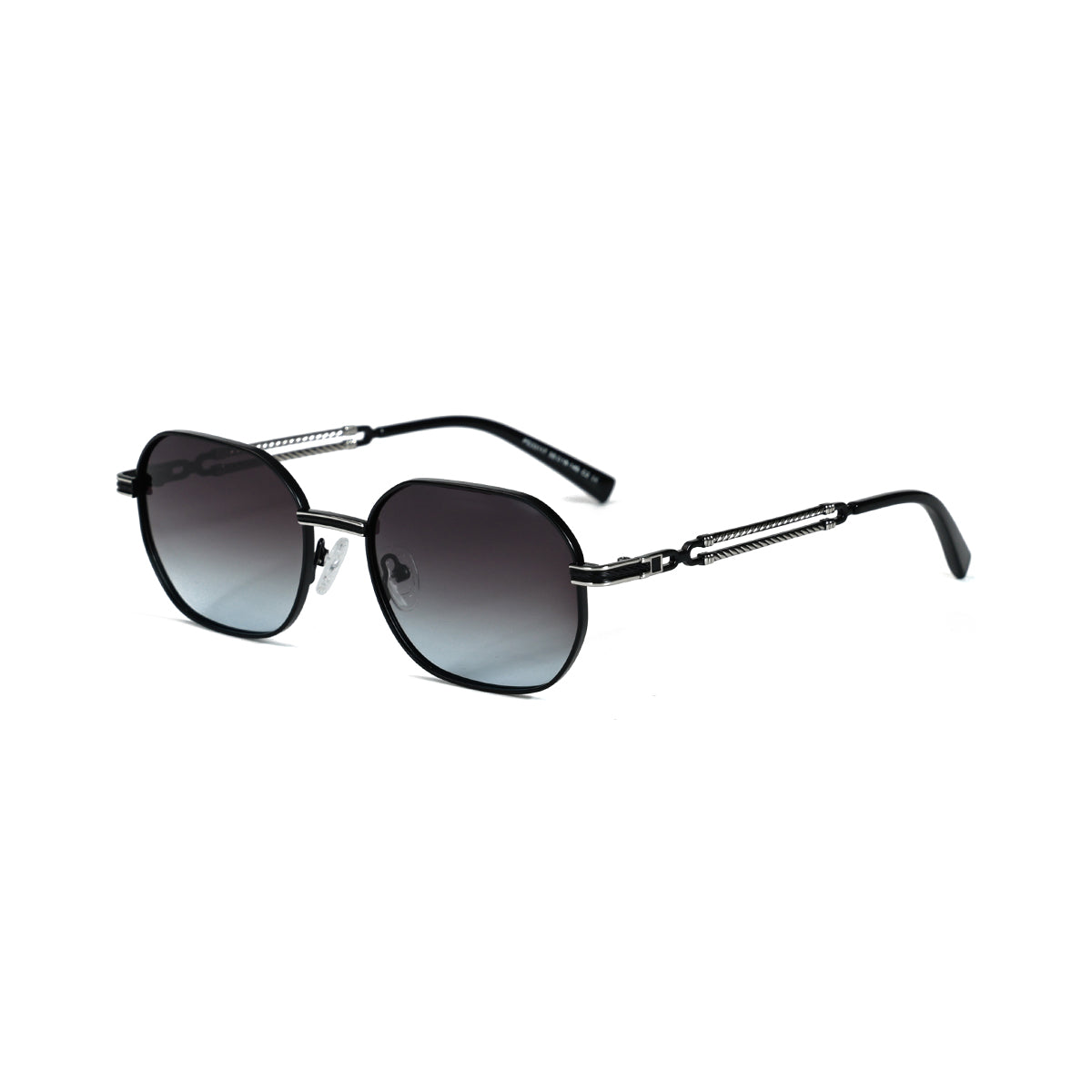 BLACK/SILVER/BLUE DC.BROWN LENS