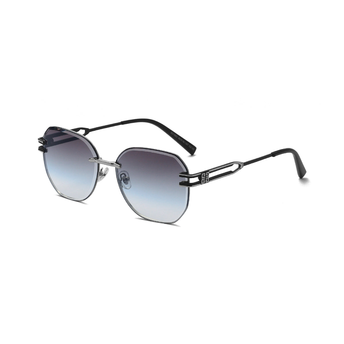 BLUE DC.GREY BROWN LENS