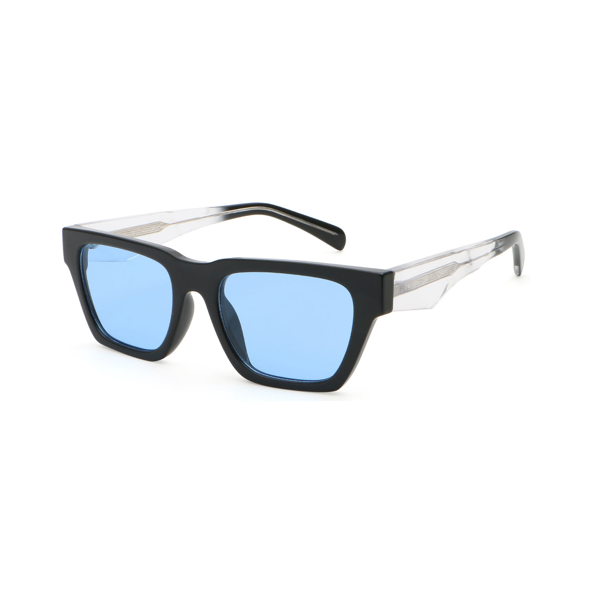 BLACK/TRANSPARENT