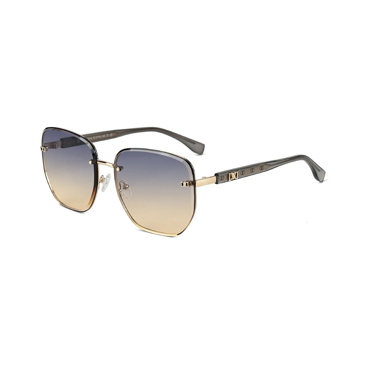 GOLD/YELLOW DC GREY LENS
