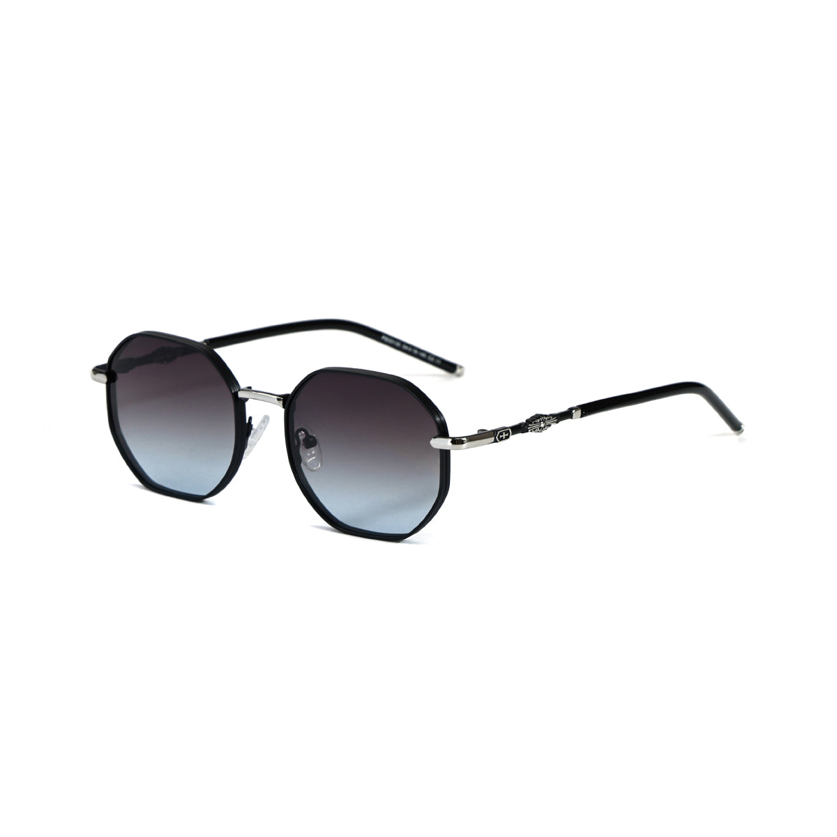 BLACK/SILVER/BLUE DC.BROWN LENS