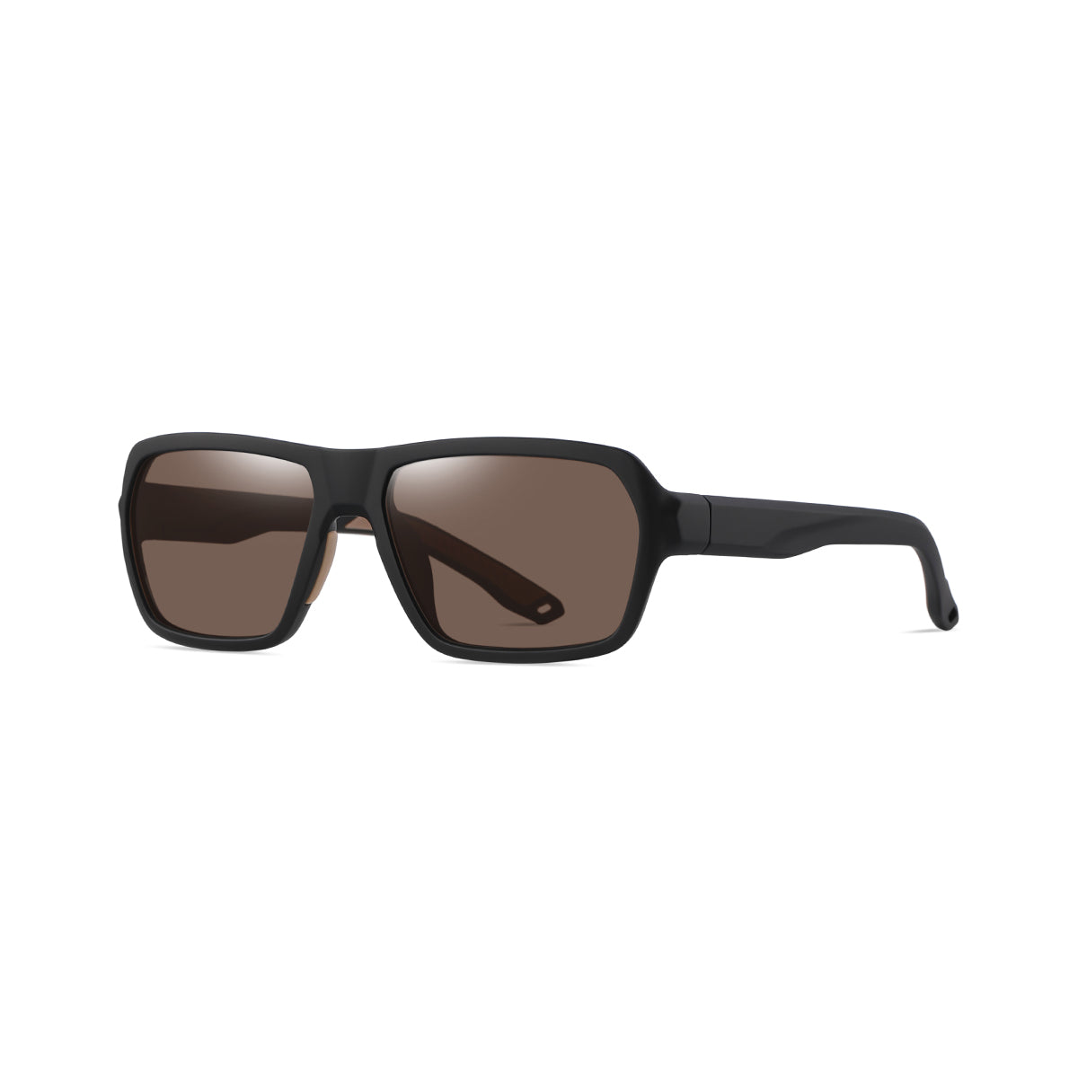 BLACK/BROWN LENS
