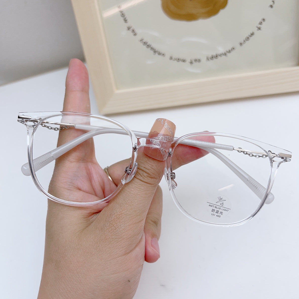 TRANSPARENT/SILVER