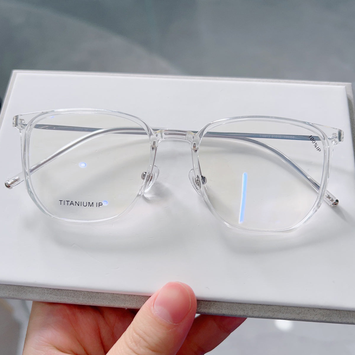 TRANSPARENT/SILVER