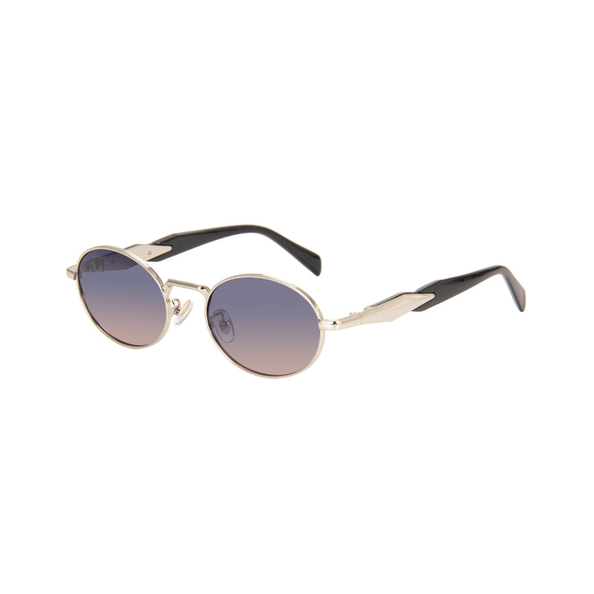 SILVER/PINK DC.BLUE LENS