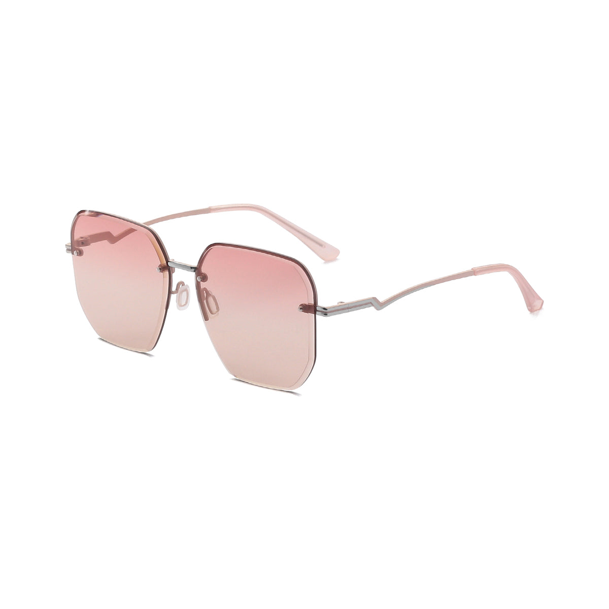 SILVER/PINK LENS