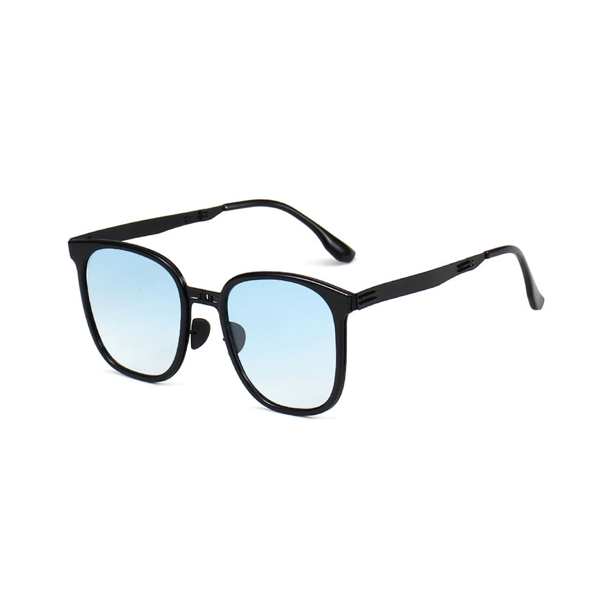 BLACK/DC.BLUE LENS