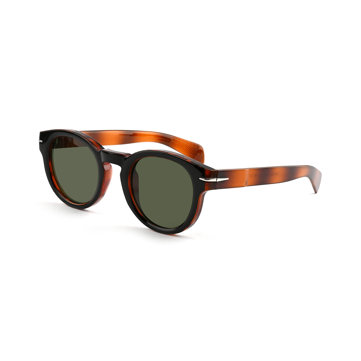 BLACK/DEMI BROWN