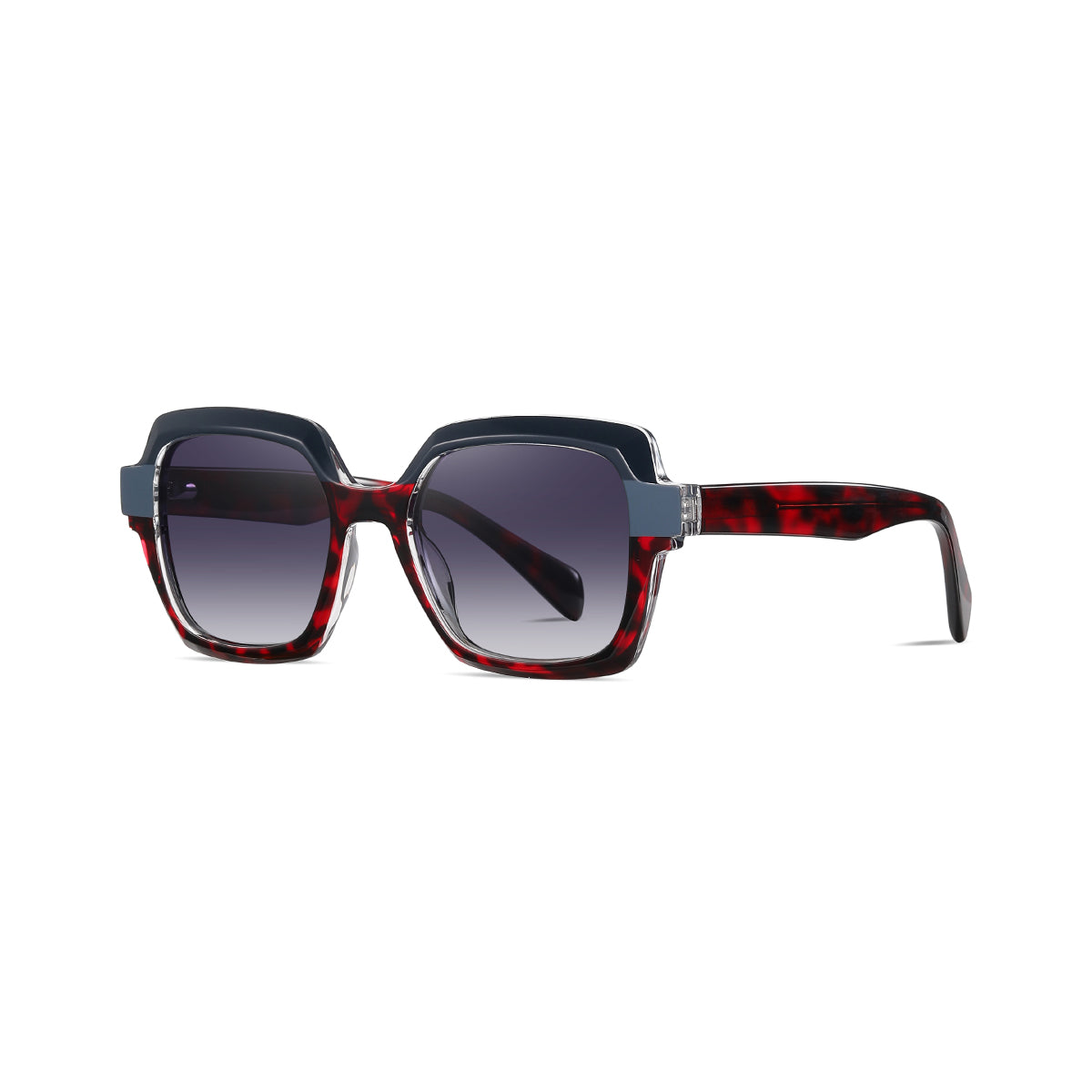 S.D.GREY BLUE/DEMI RED