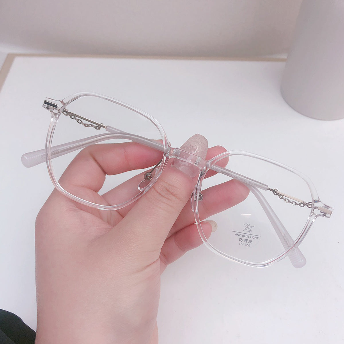 TRANSPARENT/SILVER