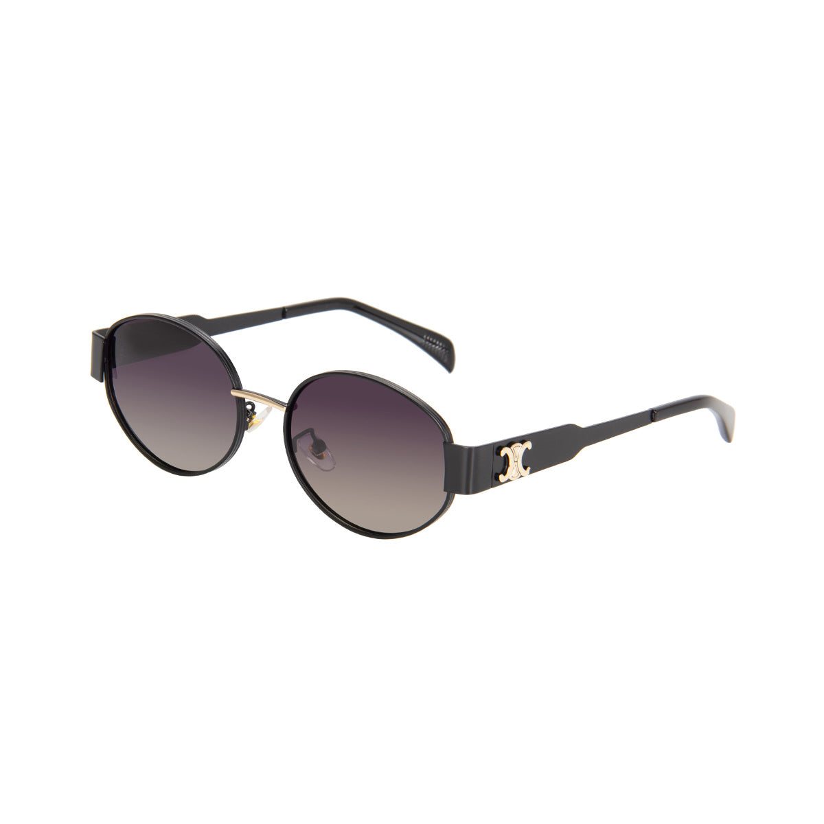 BLACK/GOLD/YELLOW DC.D.GREY LENS