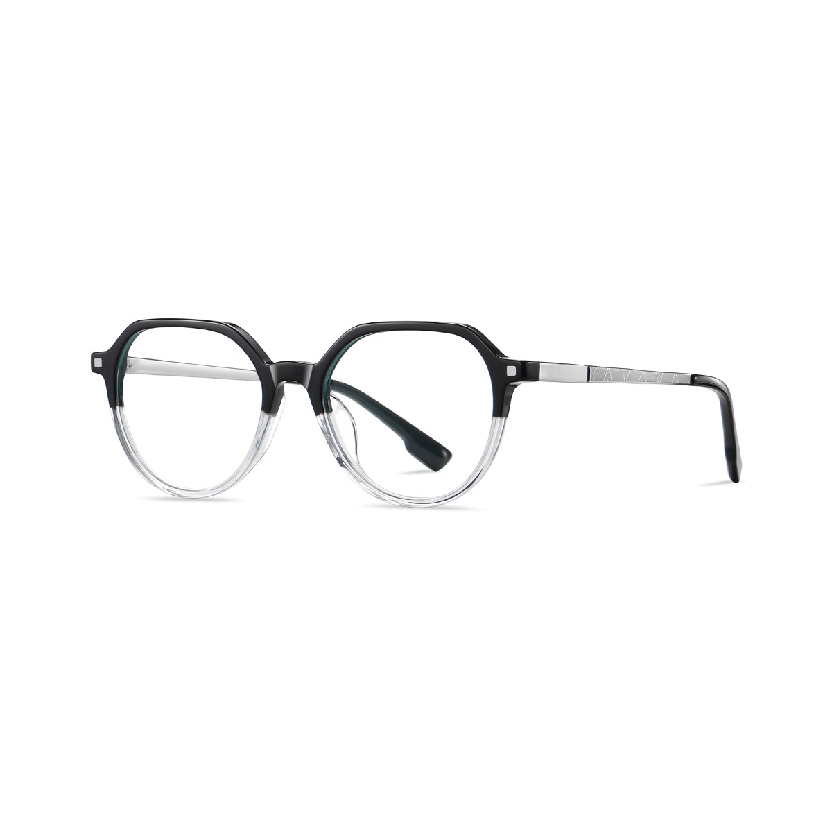 BLACK/TRANSPARENT/SILVER