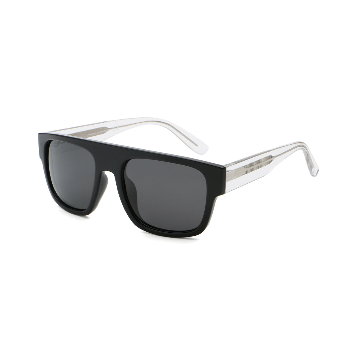 BLACK/TRANSPARENT