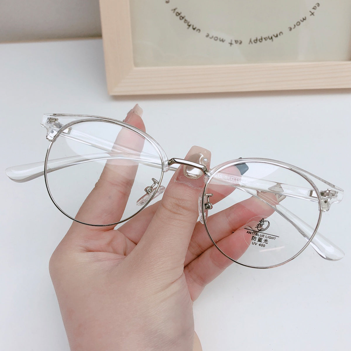 TRANSPARENT/SILVER