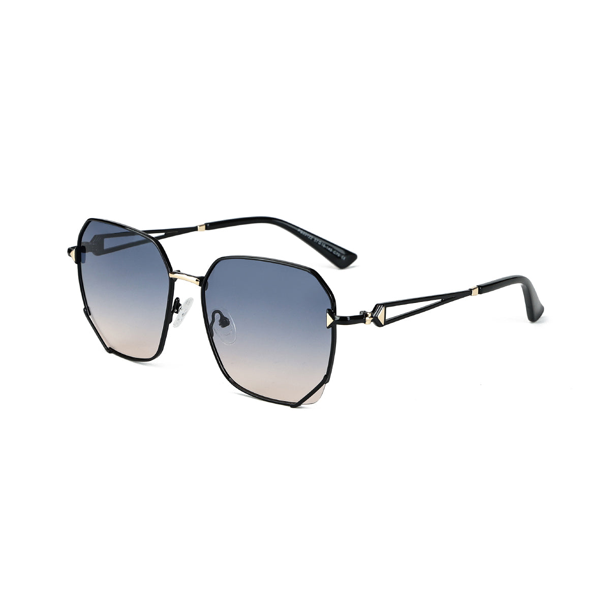 BLACK/GOLD/PINK DC BLUE LENS