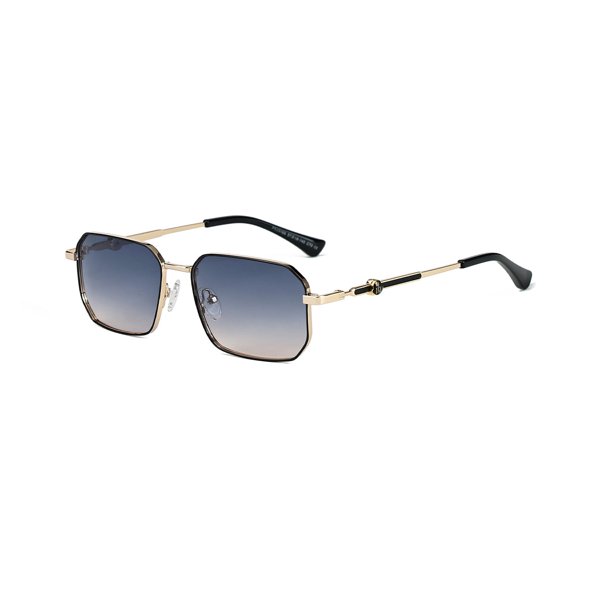 BLACK/GOLD/PINK DC BLUE LENS