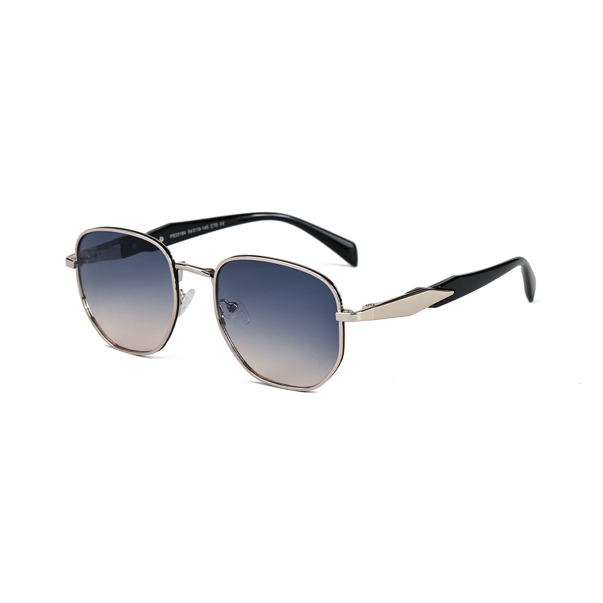 BLACK/GOLD/PINK DC BLUE LENS
