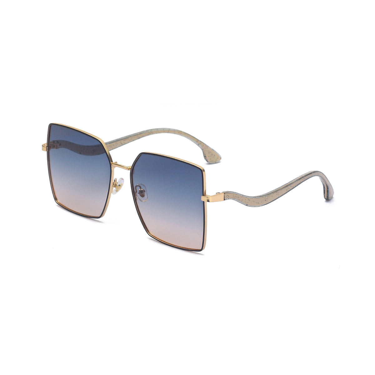 GOLD/PINK DC.BLUE LENS