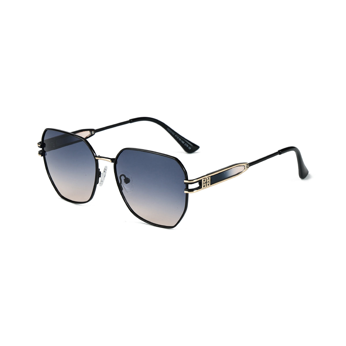 BLACK/GOLD/PINK DC BLUE LENS