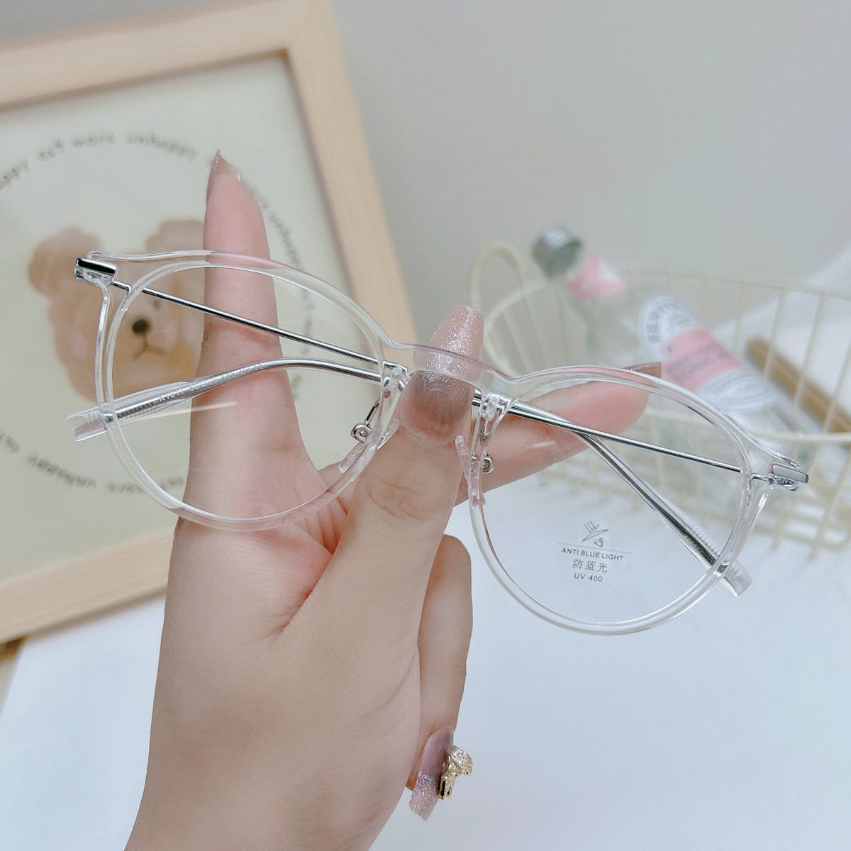 TRANSPARENT/SILVER