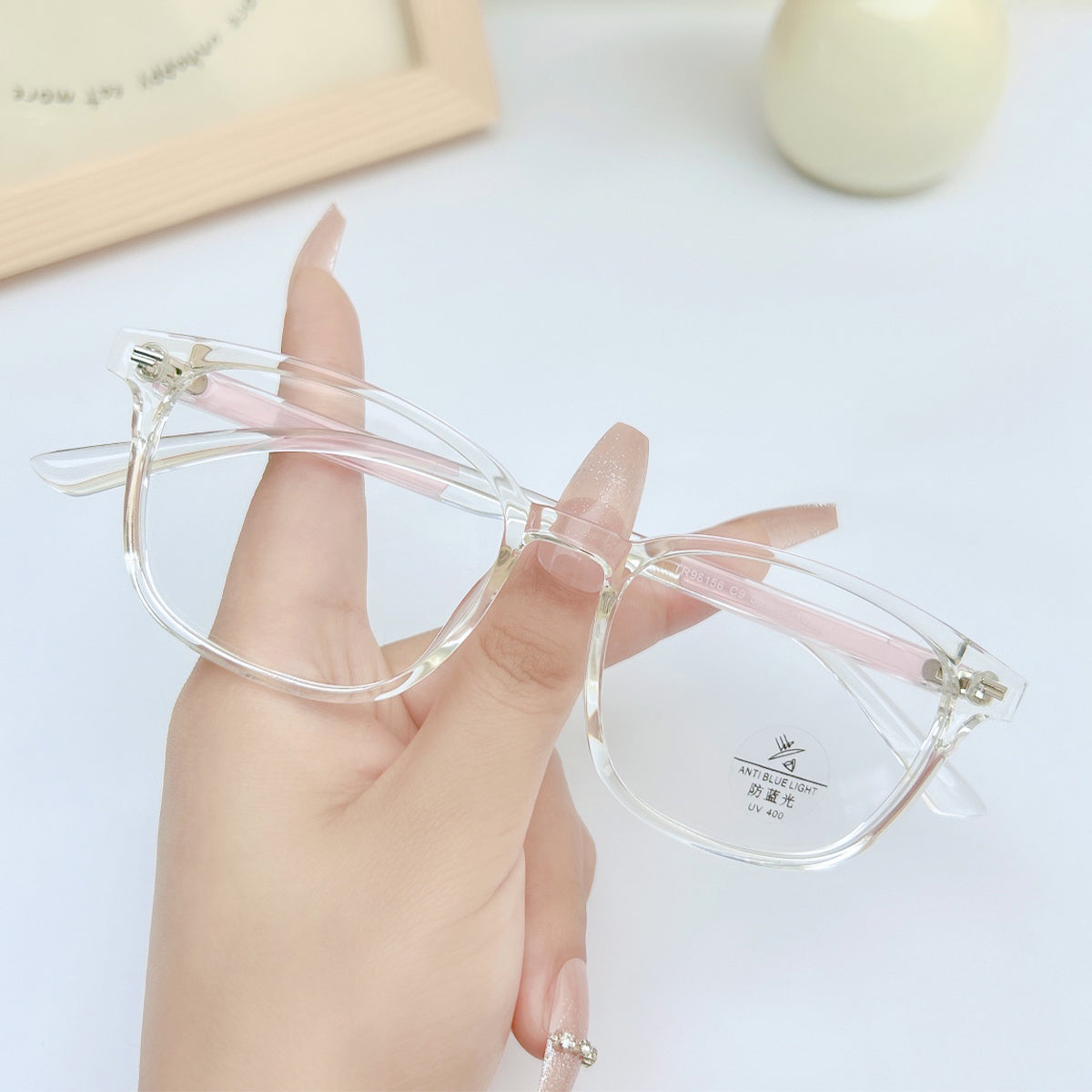 TRANSPARENT/PINK